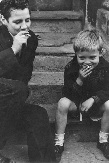 Roger Mayne, Boys Smoking, Southam Street, North Kensington, London, 1957
Vintage gelatin silver print, 13 1/2 x 9 1/8 in. (34.3 x 23.2 cm)
1012
Sold