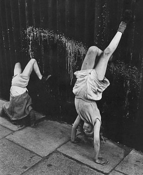 Work: Handstand, Southam Street, North Kensington, London