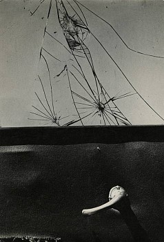 Work: Automobile Door Handle and Cracked Glass