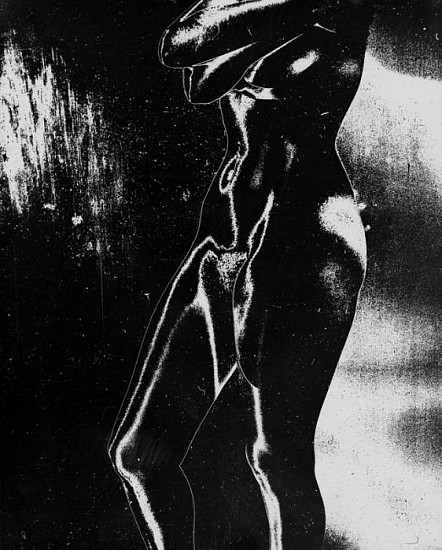 Ferenc Berko, Solarized Nude, 1950-51
Vintage gelatin silver print, 13 1/2 x 10 7/8 in. (34.3 x 27.6 cm)
3645
Sold