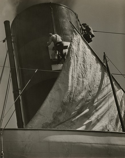 Alma Lavenson, Painting the Stack, 1931
Vintage gelatin silver print, 9 x 7 1/4 in. (22.9 x 18.4 cm)
5188