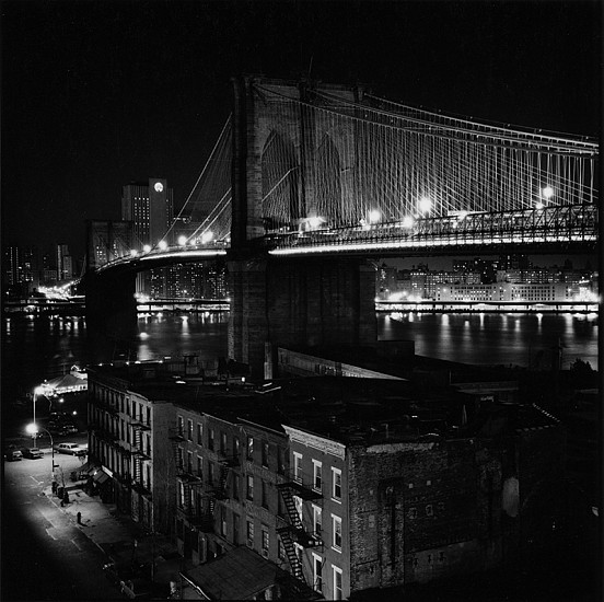 Richard Gordon, Brooklyn Bridge, 1986
Gelatin silver print; printed later, 9 7/16 x 9 7/16 in. (24 x 24 cm)
4908
Sold