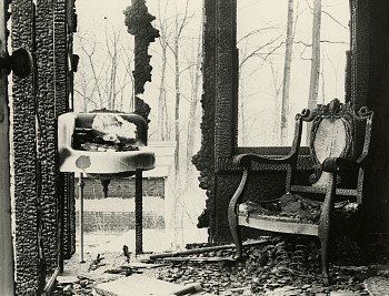 Work: Burned House Interior