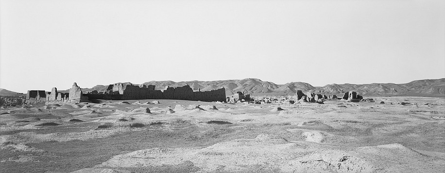 Lois Conner, Jiaohe, Xinjiang, China, 1991
Platinum print, 6 1/2 x 16 1/2 in. (16.5 x 41.9 cm)
Edition of 10
5885