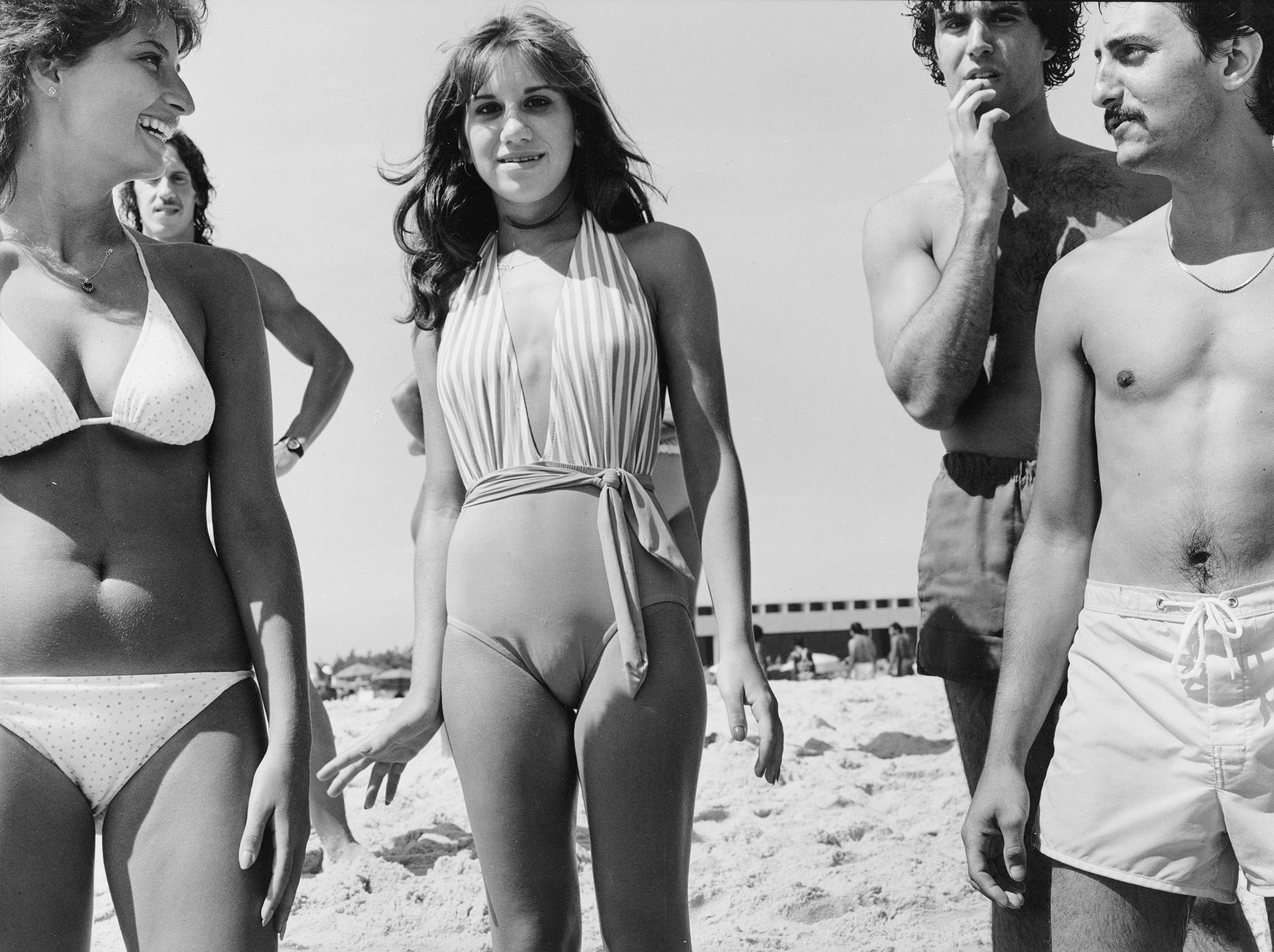 Joseph Szabo, Seeing You: Jones Beach, 1983 Vintage gelatin silver print, 9...
