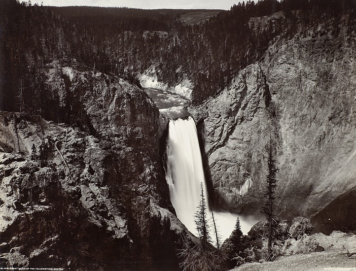 Frank Jay Haynes, Great Falls of the Yellowstone, 1881
Vintage albumen print from a mammoth-plate glass negative, 16 3/8 x 21 1/2 in. (41.6 x 54.6 cm)
1699
Sold