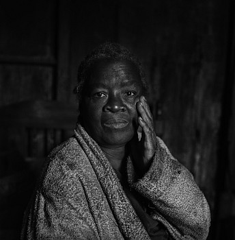 Debbie Fleming Caffery - Polly (hand on her face)