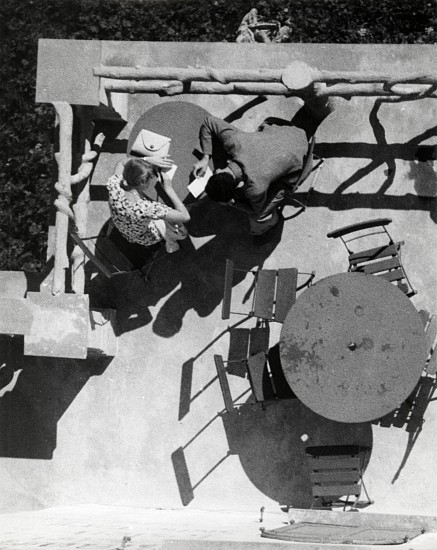 Josef Breitenbach, Terrace Monte Brè, Switzerland, c. 1932
Vintage gelatin silver print, 11 3/4 x 9 3/8 in. (30 x 23.8 cm)
Titled in pencil on print verso.
Provenance: Estate of Hans Breitenbach
5821