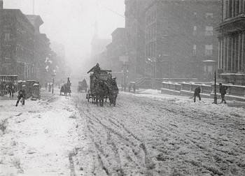 Alfred Stieglitz -&nbsp;Winter on Fifth Avenue