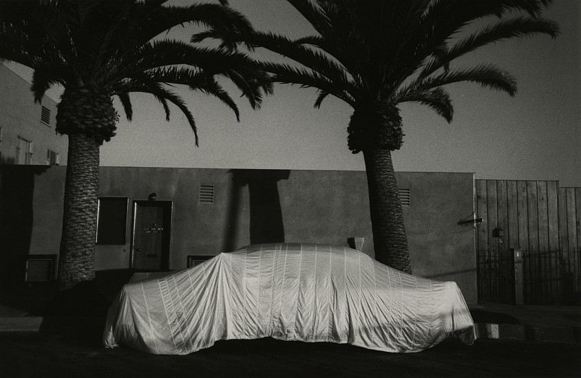 Robert Frank, Covered Car, Long Beach, California, 1955-56
Gelatin silver print; printed later, 8 7/16 x 12 7/8 in. (21.4 x 32.7 cm)
Signed with date “75” and titled “Hollywood 1955” in ink on print recto.
8524
$45,000