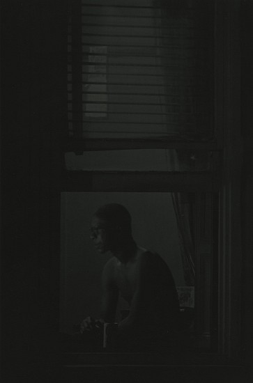 Roy DeCarava, Man in Window, Brooklyn, 1978
Photogravure, 11 1/8 x 7 1/4 in. (28.3 x 18.4 cm)
Paper 21 7/8 x 18 in. (55.6 x 45.7 cm).
Signed, dated and numbered 45/50 in pencil on print recto.
From the portfolio Twelve Photogravures. Renaissance Press, 1991.
8554
$9,000