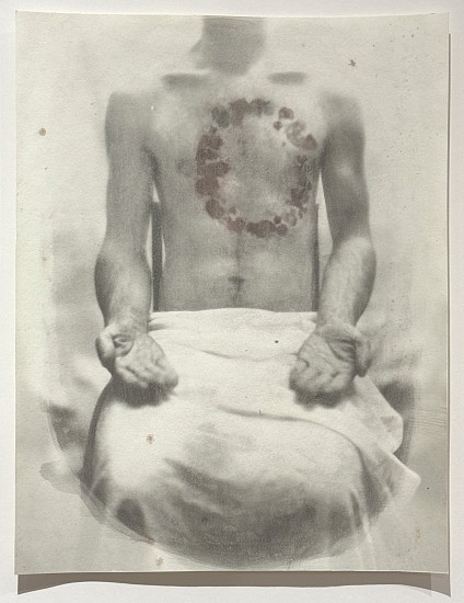 Dan Estabrook, Bloom (Gift), 1999
Gum bichromate print with watercolor, 10 x 8 in. (25.4 x 20.3 cm)
A/P from an edition of 1.
Illustrated: Estabrook, Dan. Forever & Never. Artsuite, 2024, pl. 37.
Custom framed.
8806
$4,200