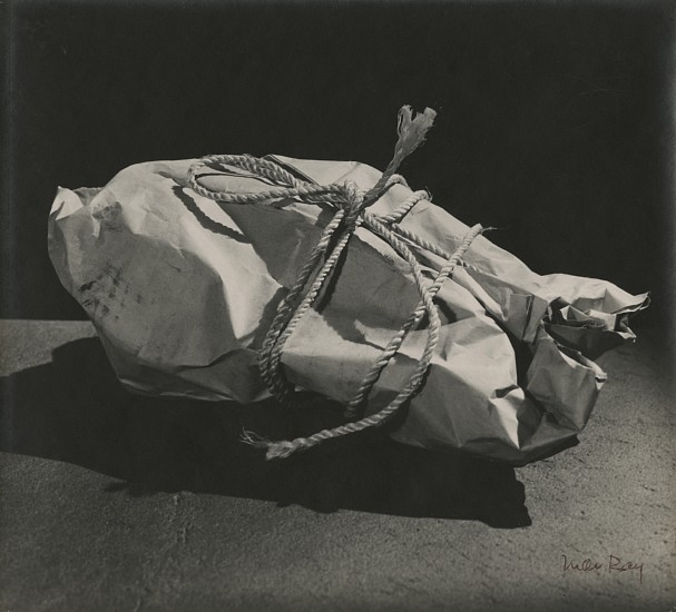 Man Ray, Enigma II, 1935
Vintage gelatin silver print, 8 1/4 x 9 in. (21 x 22.9 cm)
Signed in ink within image, titled and dated in pencil with annotations in pencil and red ink on print verso.
8825
$68,000