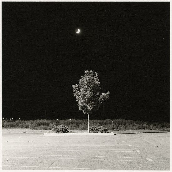 Robert Adams, Fort Collins, Colorado, 1976
Gelatin silver print; printed 1988, 5 x 5 in. (12.7 x 12.7 cm)
Signed, titled and dated with print date and copyright date within copyright stamp in pencil on print verso.
Illustrated: Adams, Robert. Summer Nights. Aperture, 1985. unpag.
8842
$30,000
