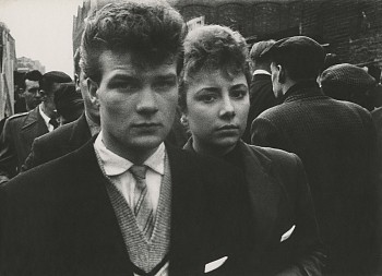 Work:&nbsp;Teddy Boy and Girl, Petticoat Lane, London