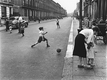 Work:&nbsp;View With Footballers, Southam Street, London